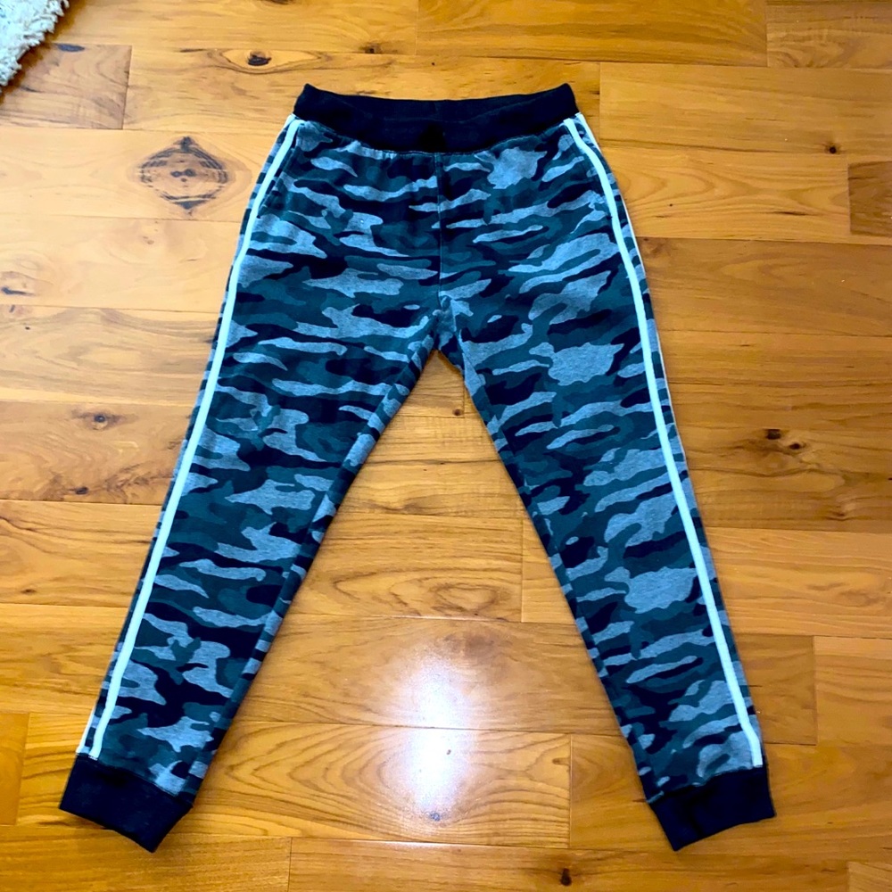 Boys Camo Joggers